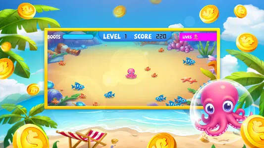 Fishing Octopus Fish Hunter Screenshot 3