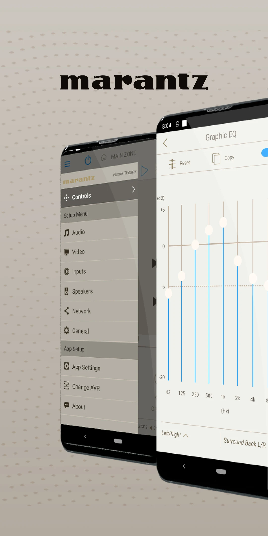 Marantz AVR Remote Screenshot 1