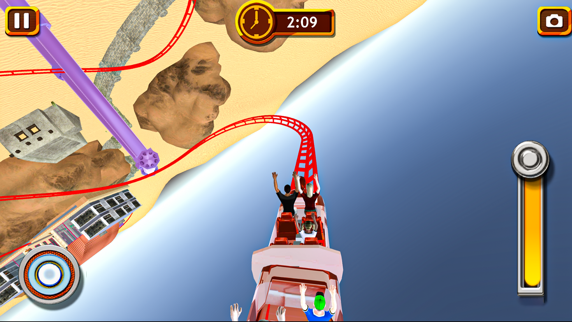 Roller Coaster Train Adventure Screenshot 2 