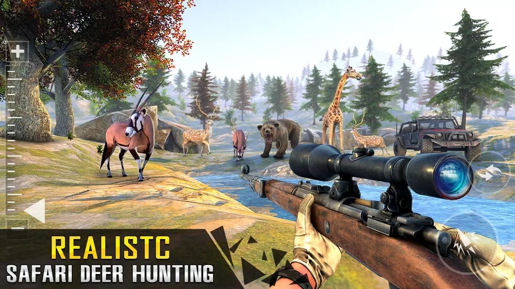 Safari Deer Hunting: Gun Games Screenshot 4 