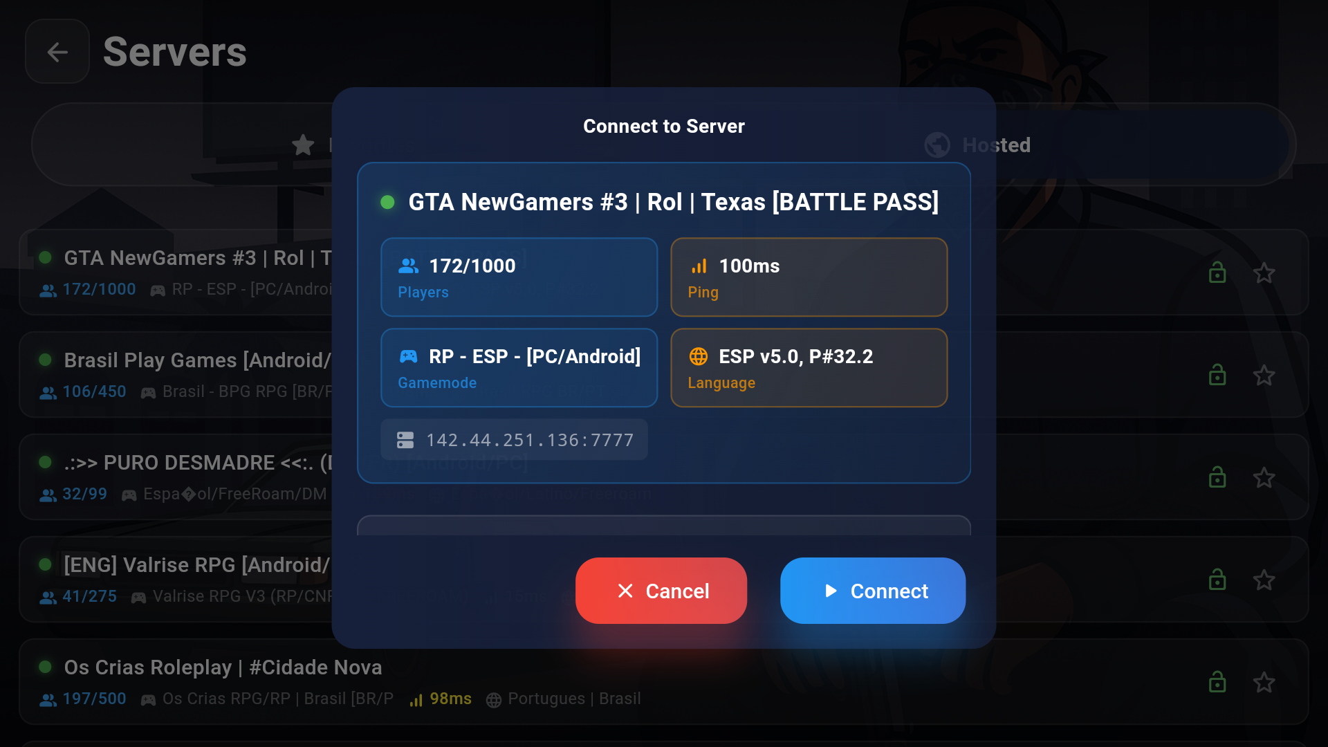 Alyn SA-MP Mobile Screenshot 3 