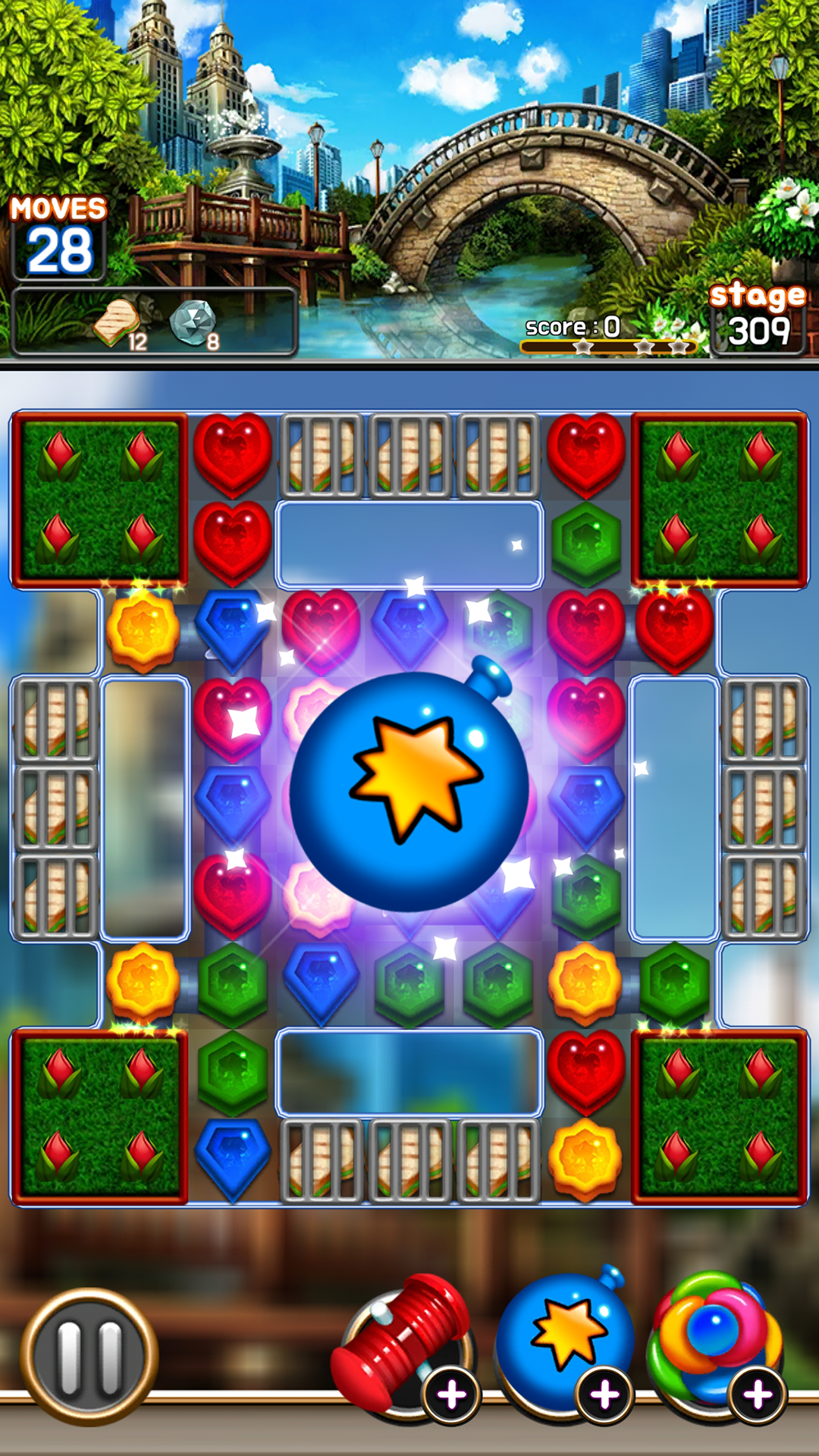 Jewel Royal Garden: Match 3 Screenshot 3
