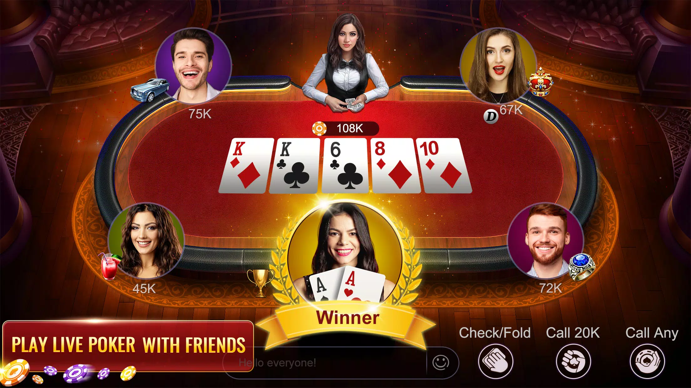 RallyAces Poker Texas Holdem Screenshot 4 