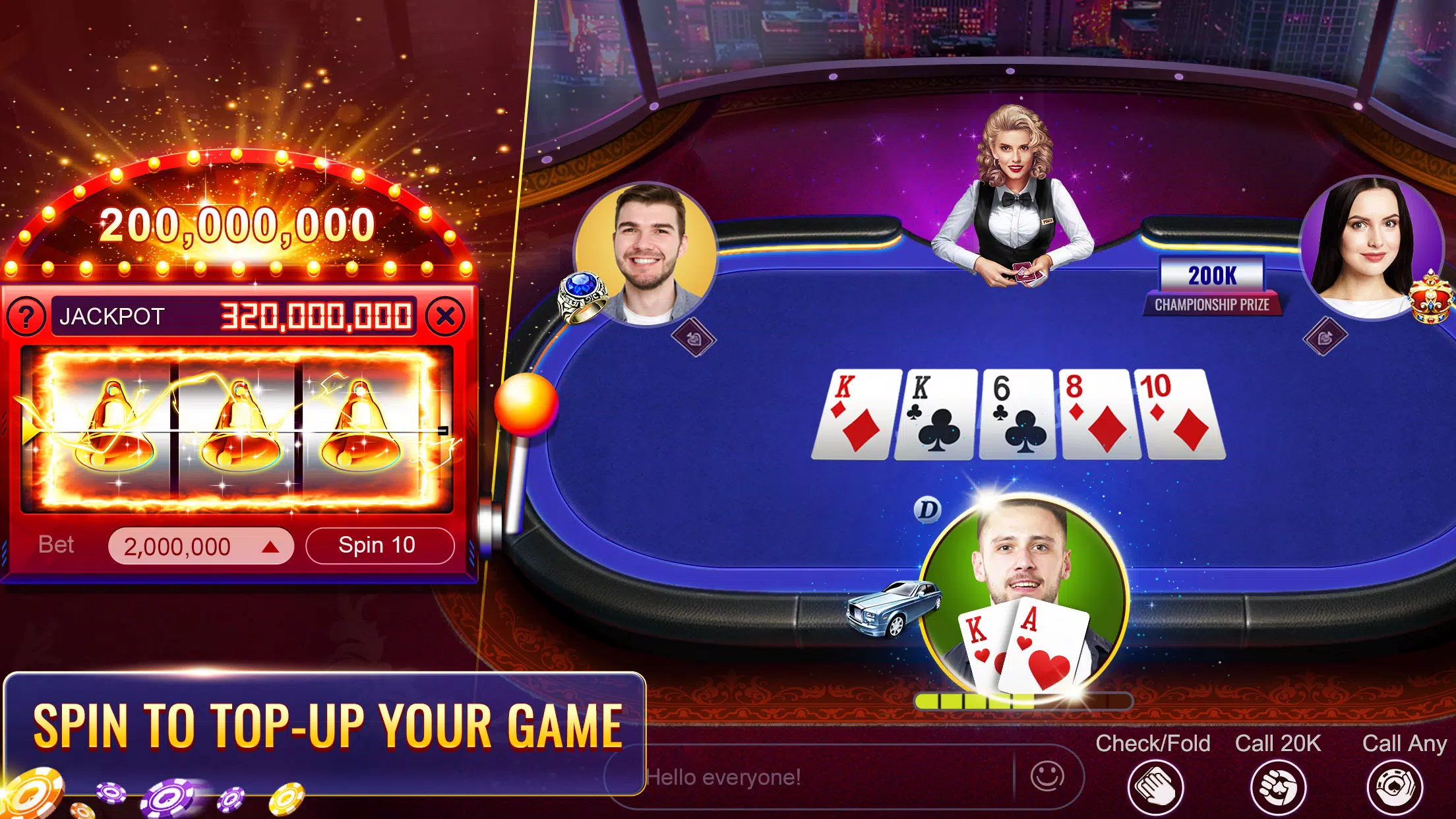 RallyAces Poker Texas Holdem Screenshot 2 