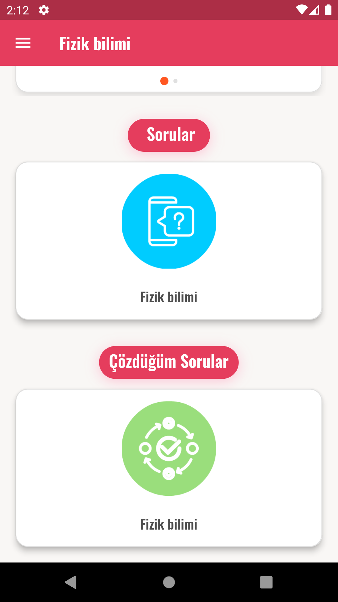 Dersler Cepte Screenshot 5