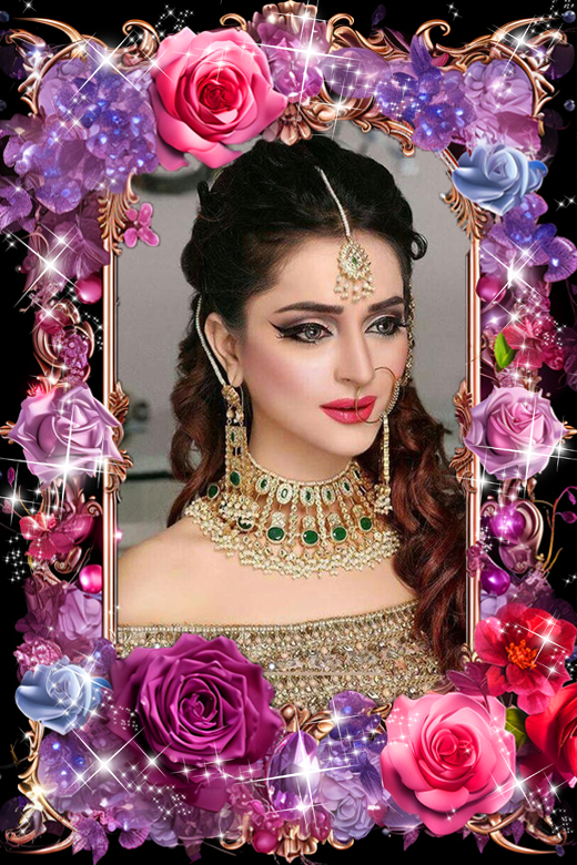 Rose Flower  Photo Frame Screenshot 1