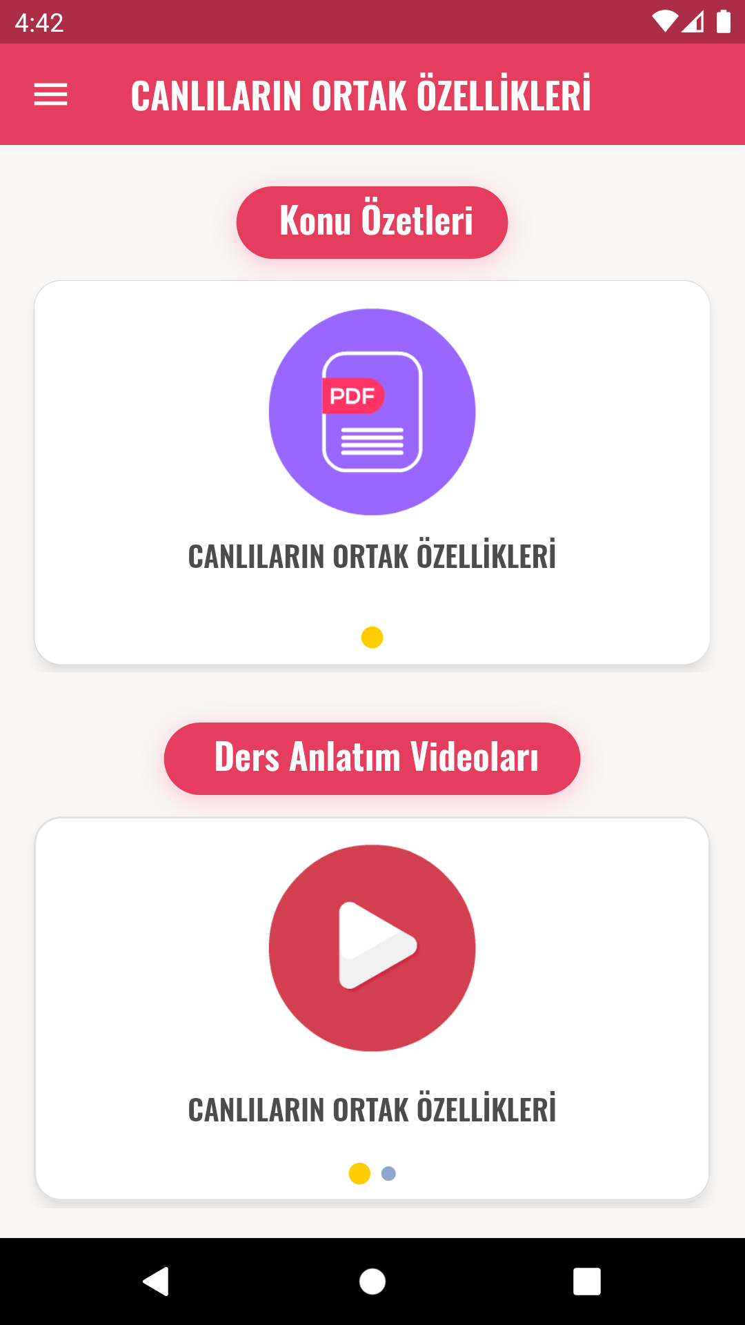 Dersler Cepte Screenshot 4