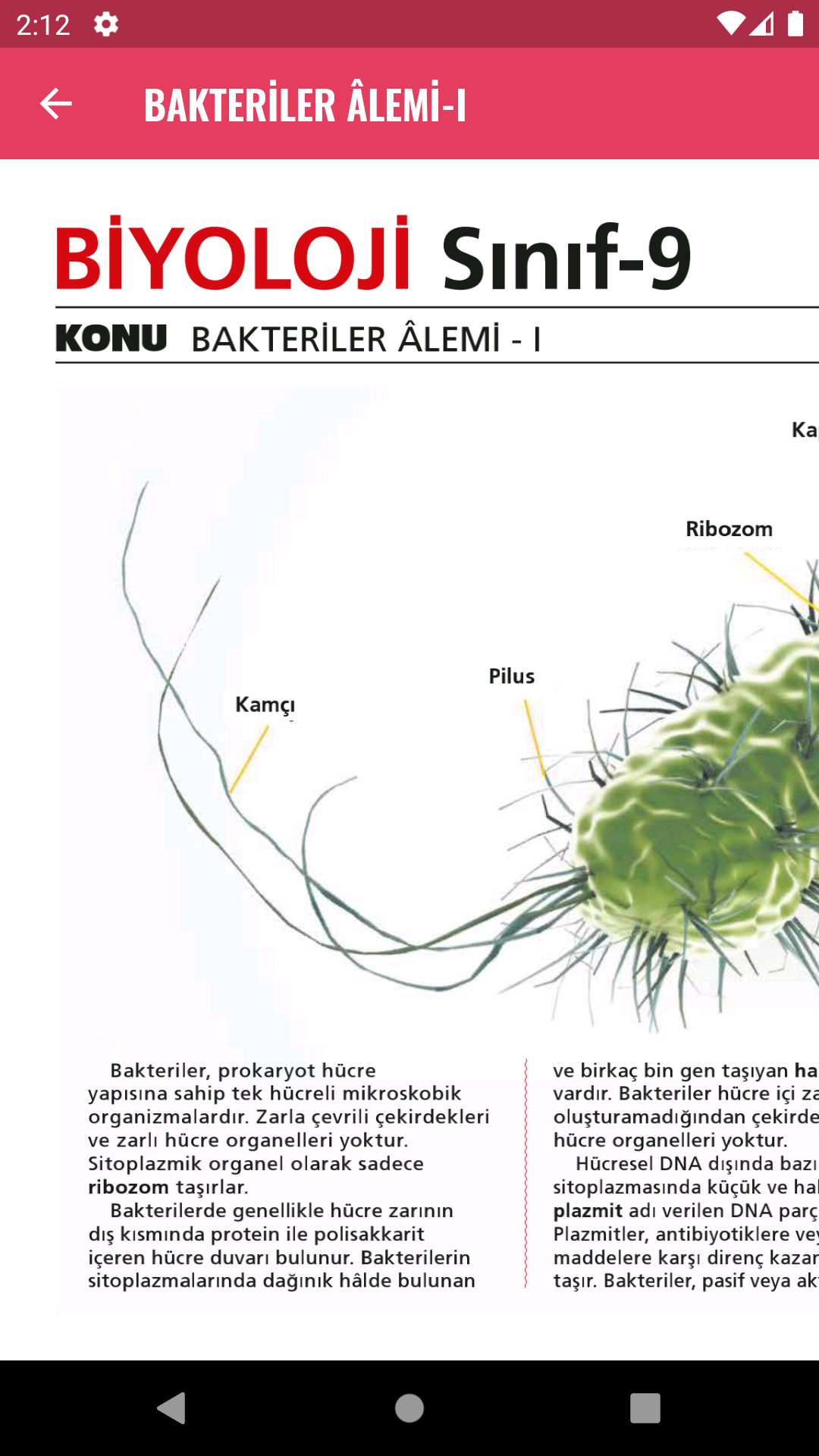 Dersler Cepte Screenshot 6