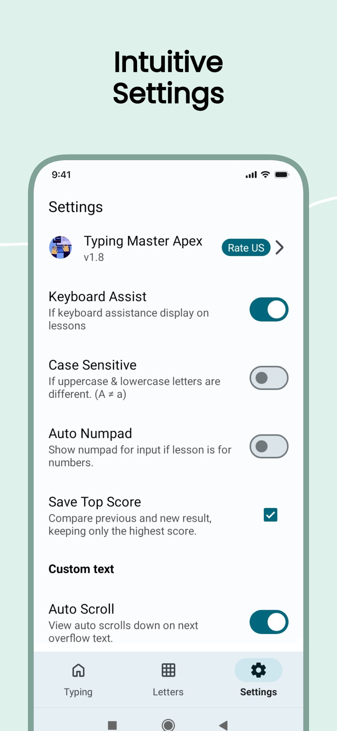 Typing Master Apex Screenshot 3