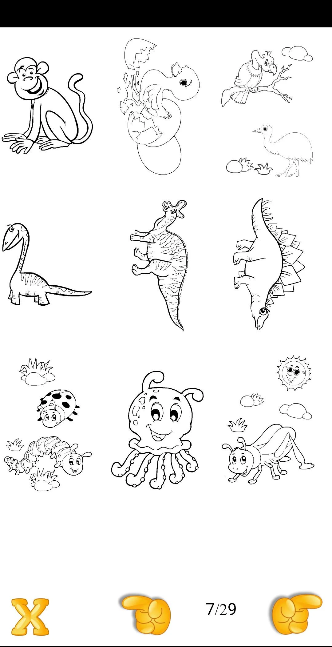 Kids paint & Coloring Book Screenshot 6