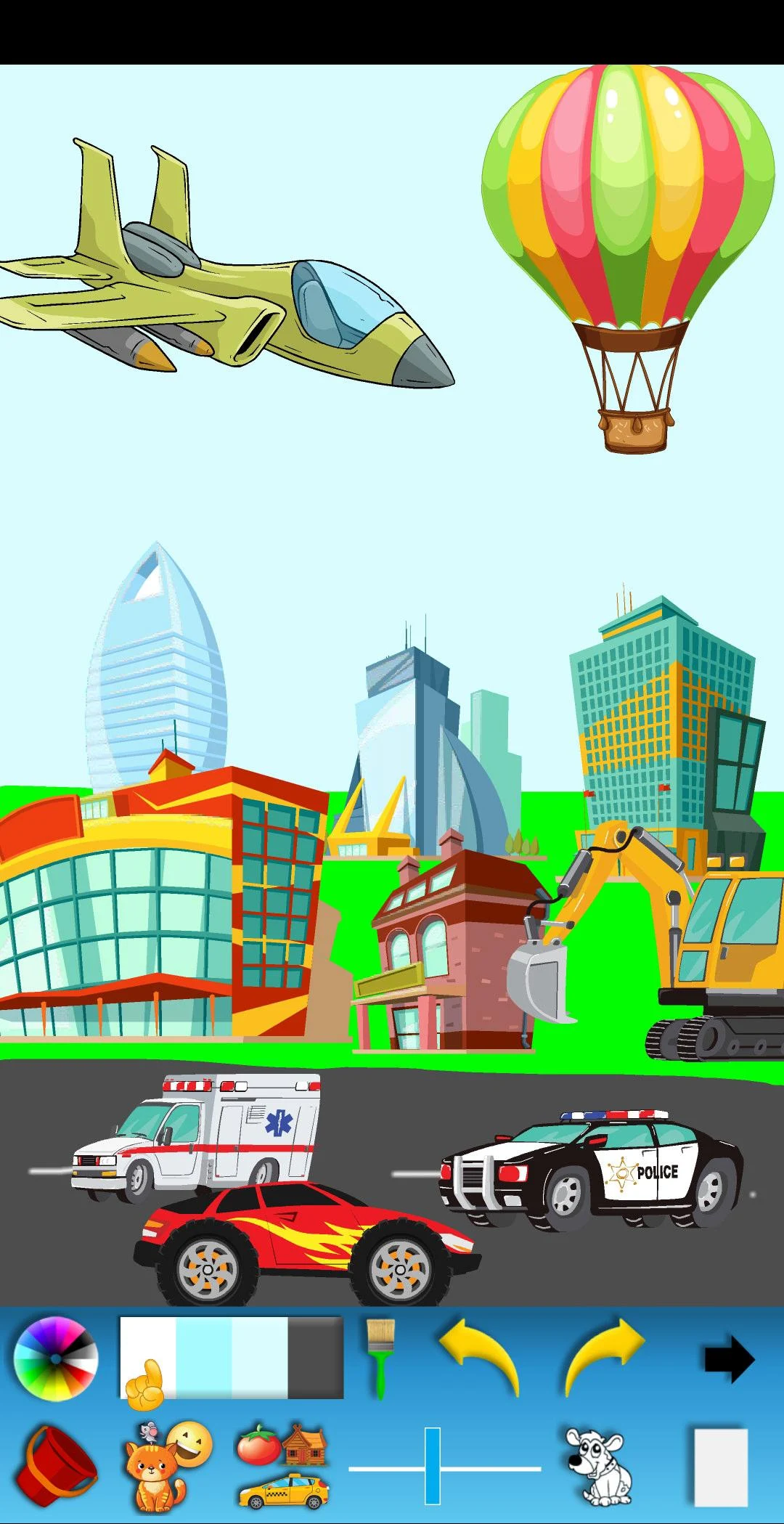 Kids paint & Coloring Book Screenshot 3