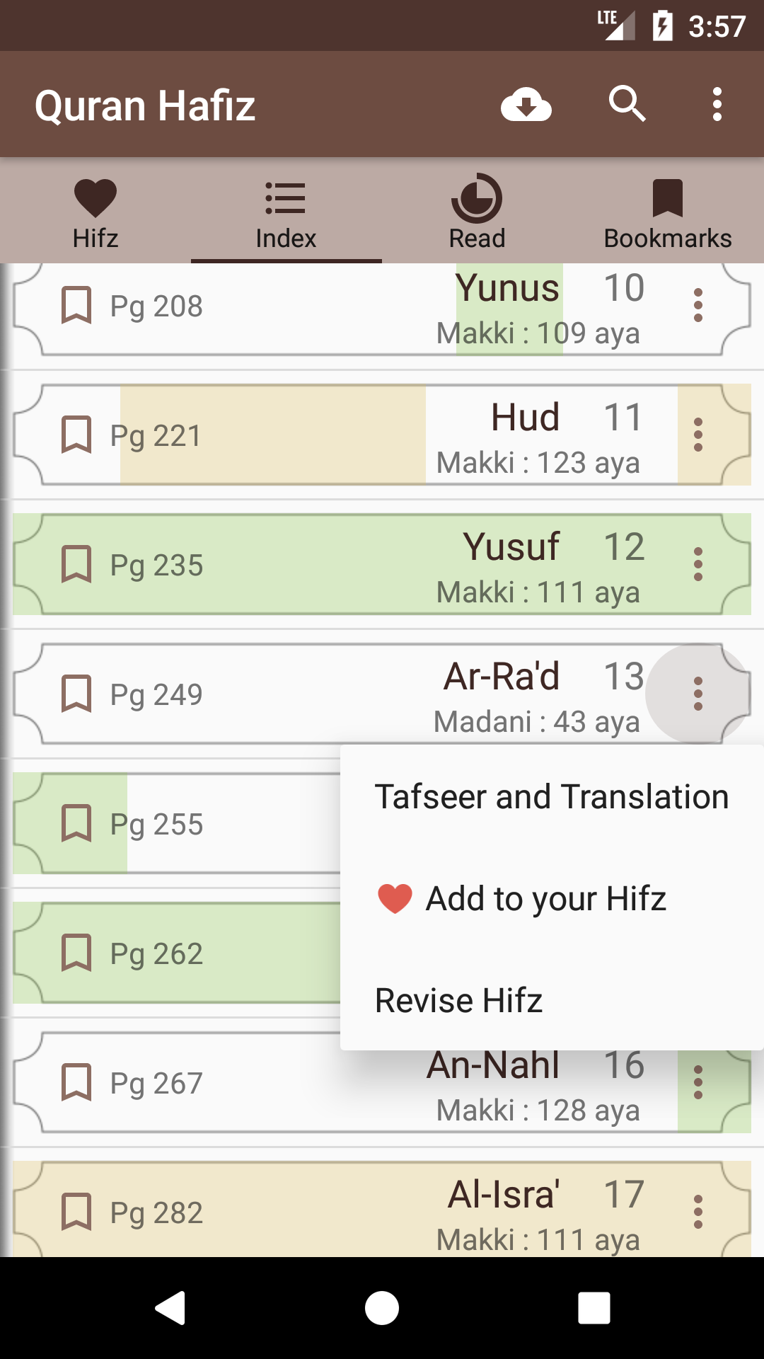 Quran Hafiz Screenshot 2