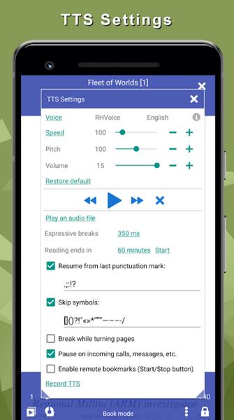 TTS Reader Screenshot 7