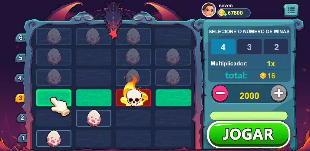 Dragon Tower Mines Jogo Screenshot 1 