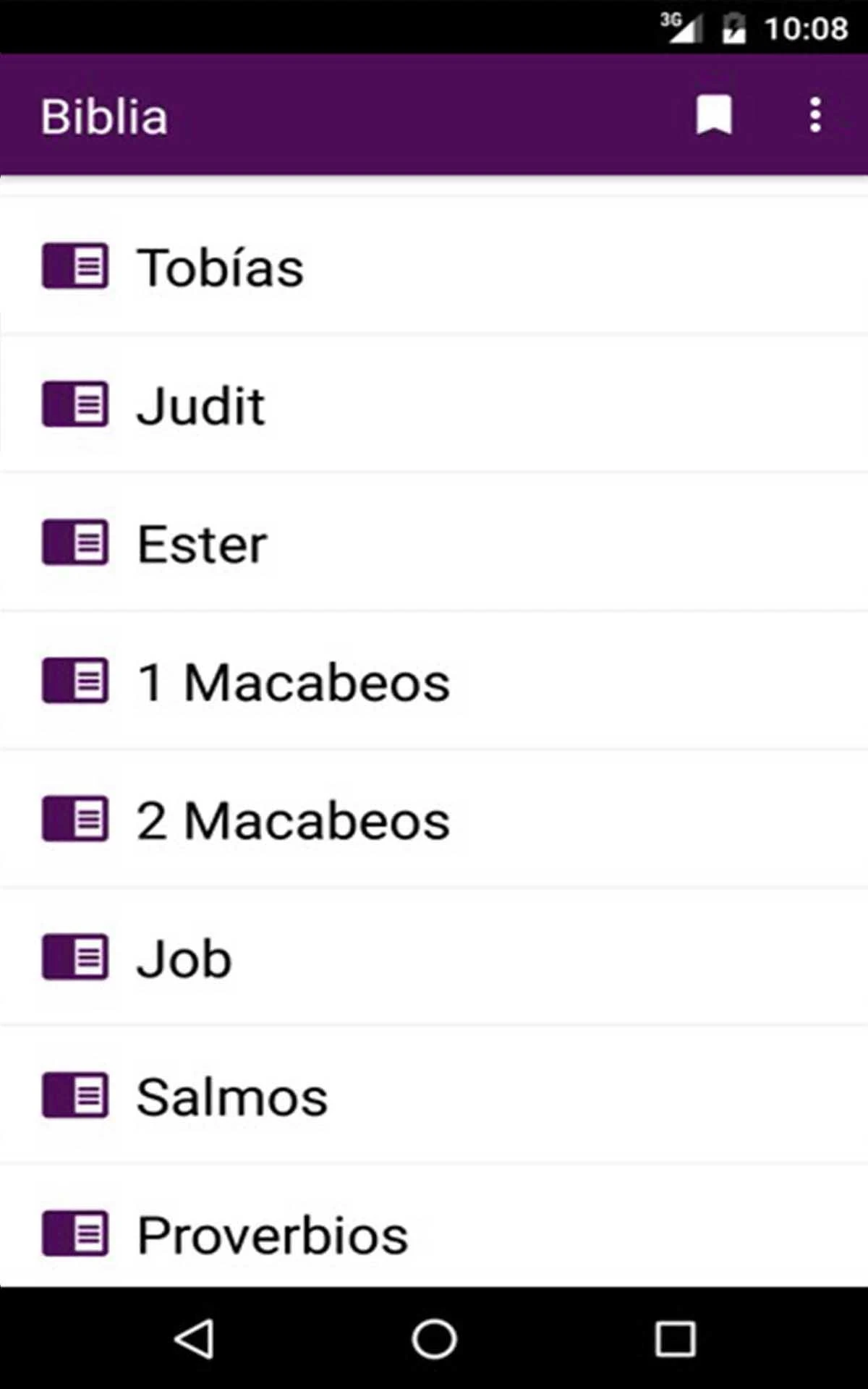 Biblia Católica con Audio Screenshot 10