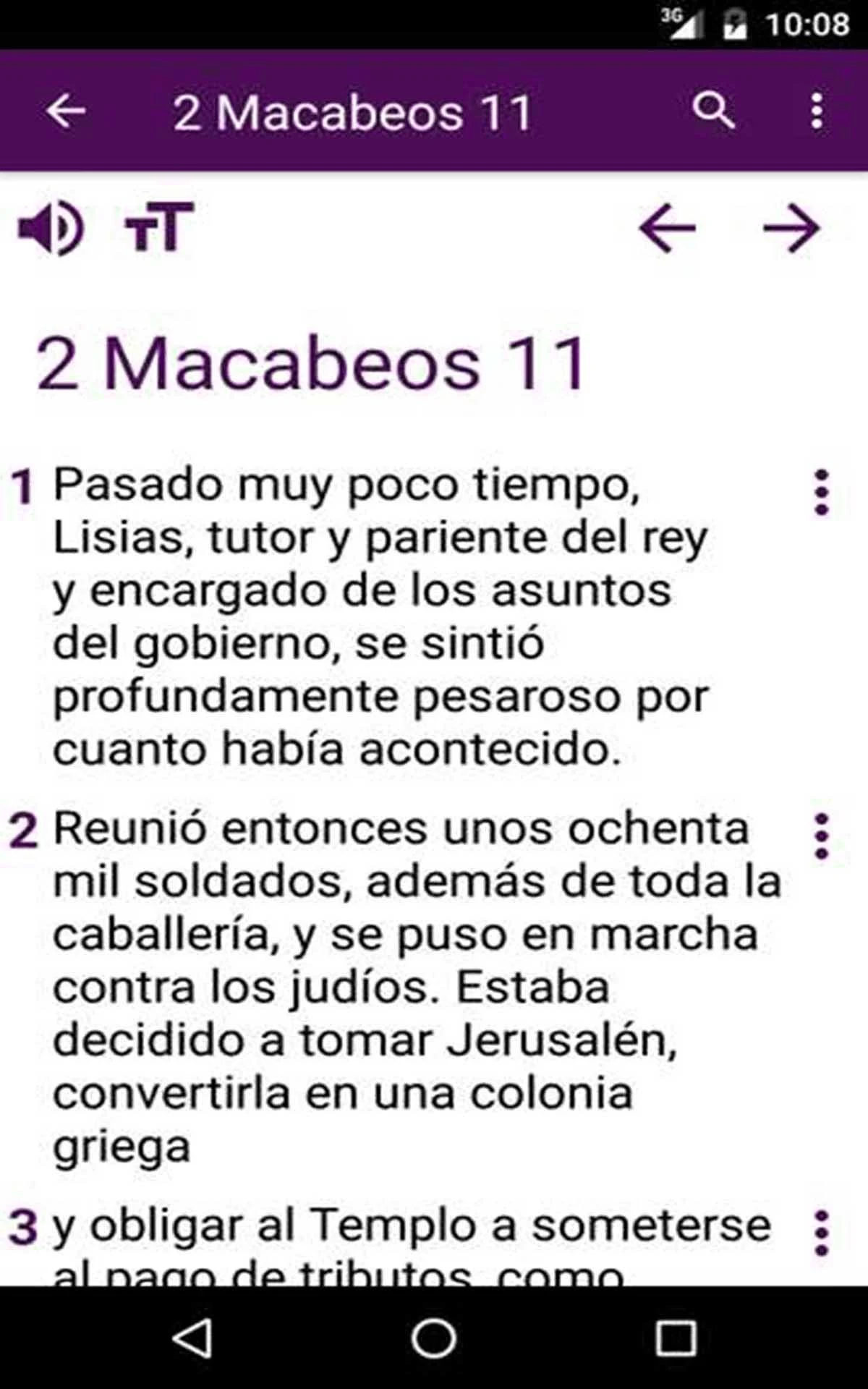 Biblia Católica con Audio Screenshot 14