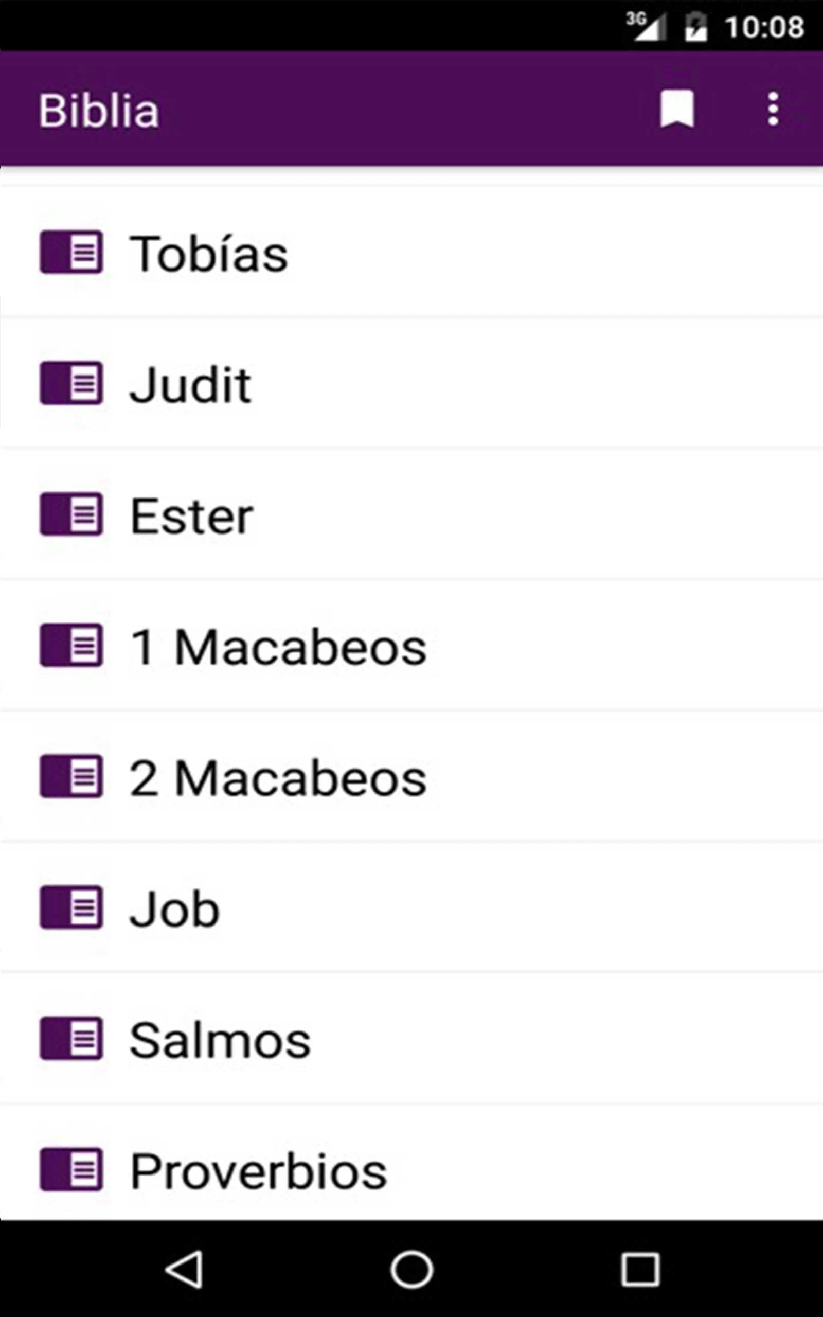 Biblia Católica con Audio Screenshot 18