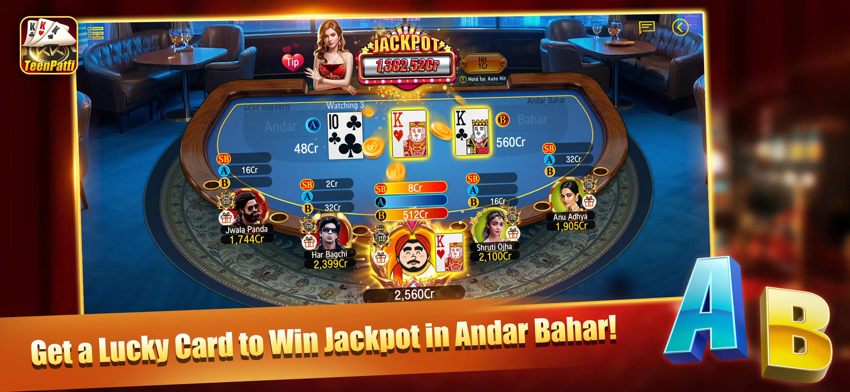KKTeenPatti Poker, Slots Screenshot 2