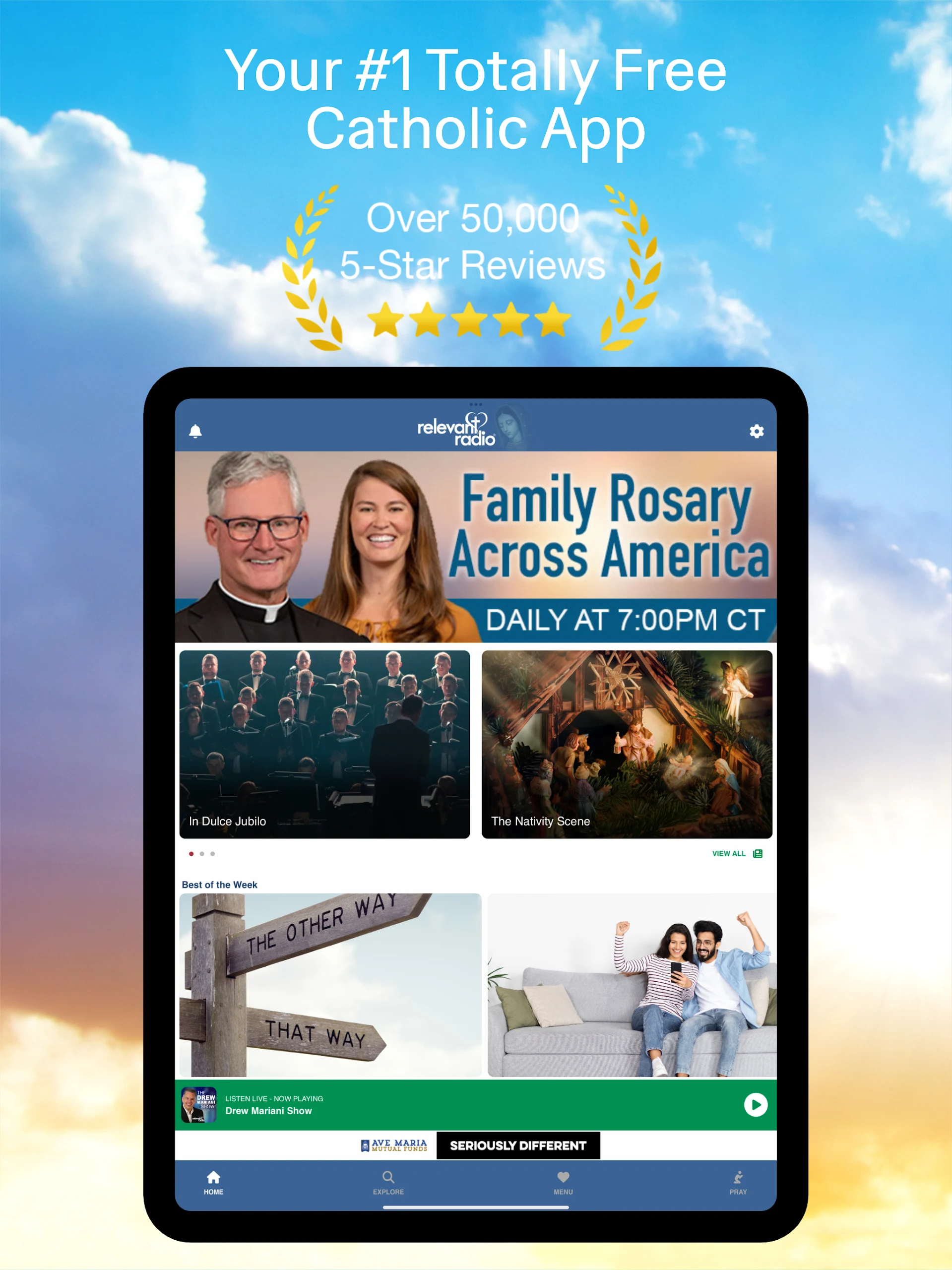 Relevant Radio Catholic Rosary Screenshot 6