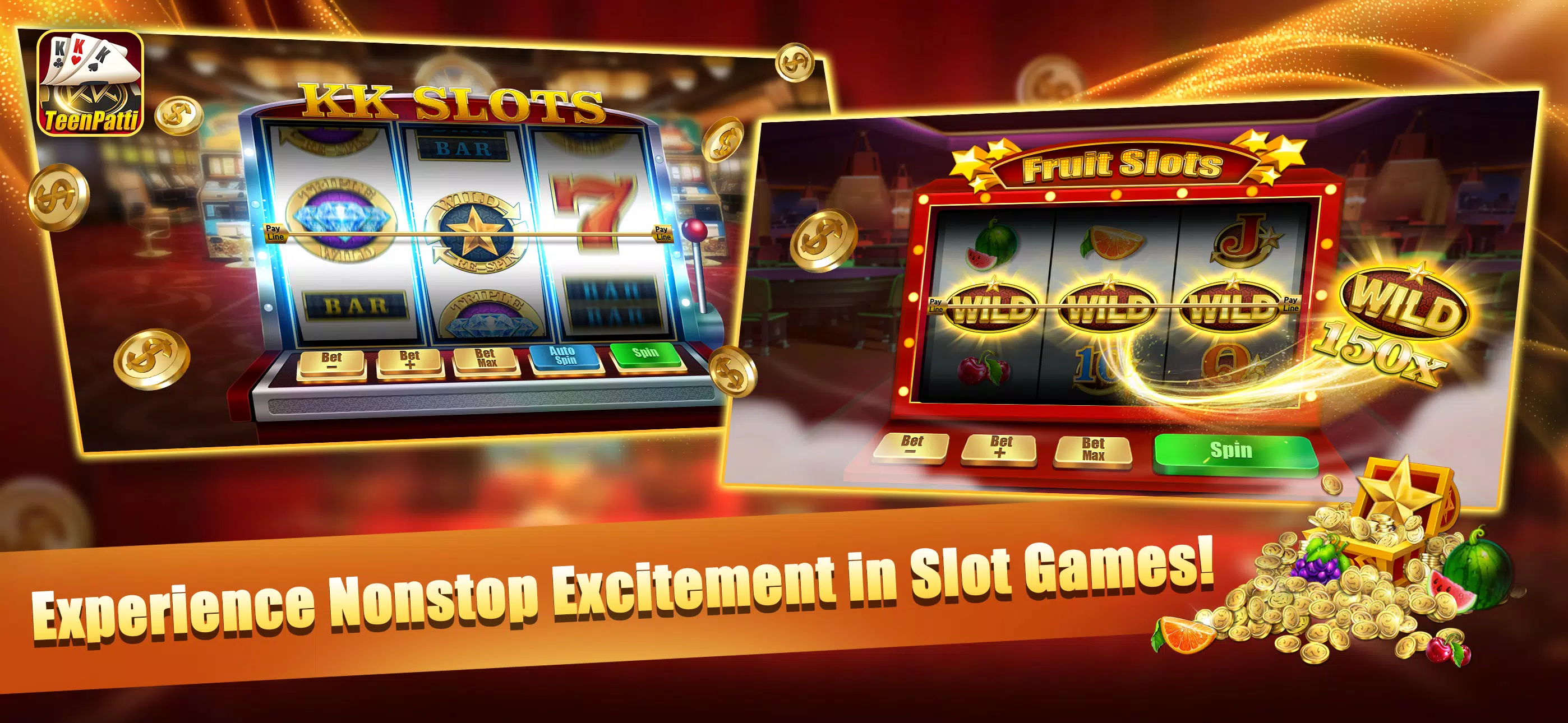 KKTeenPatti Poker, Slots Screenshot 4