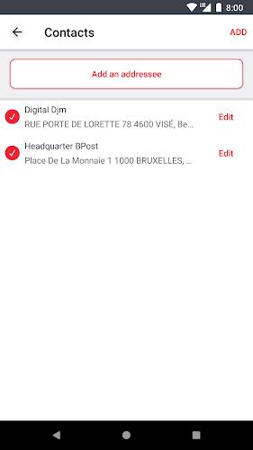 bpost Mobile Postcard Screenshot 3
