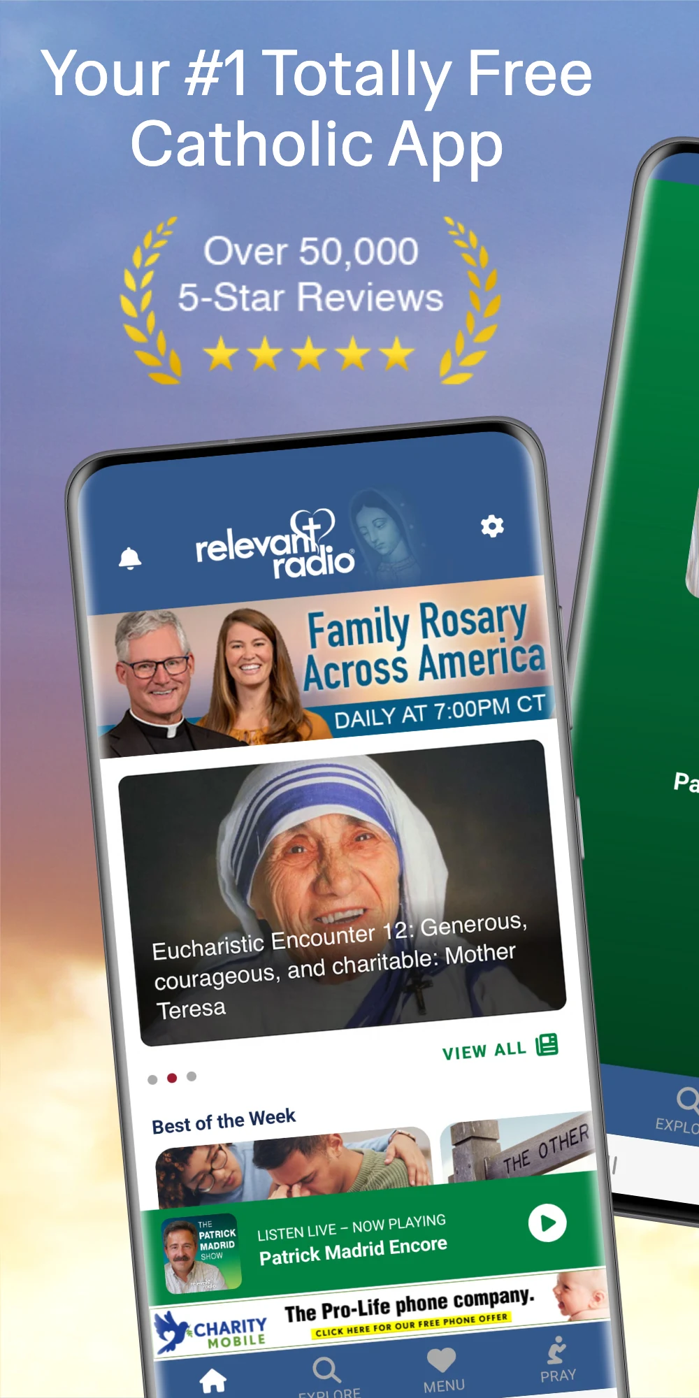 Relevant Radio Catholic Rosary Screenshot 1