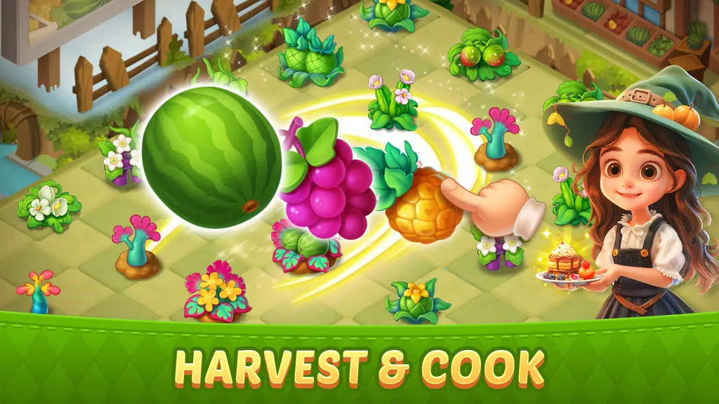 Merge Witches-Match Puzzles Screenshot 3 