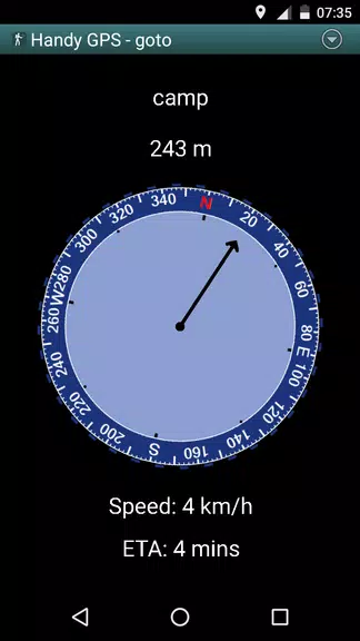 Handy GPS lite Screenshot 2