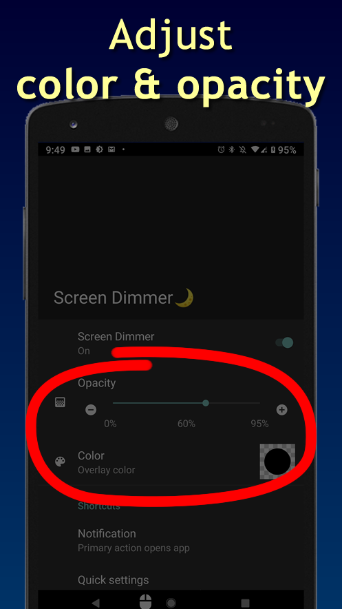 Screen Dimmer Screenshot 5 