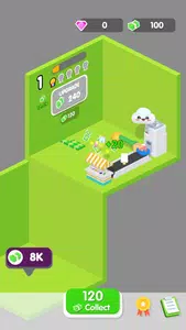 Idle Ice Cream Factory Screenshot 1 