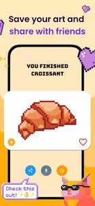 Pixel Buddy: Color by Number Screenshot 5 