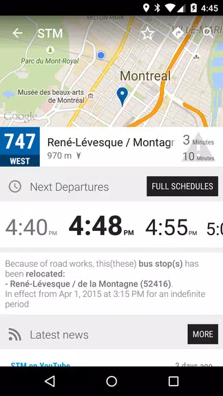 MonTransit Screenshot 2 