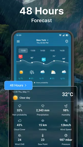Weather forecast Screenshot 3 