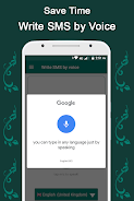 Write SMS by Voice Screenshot 5 