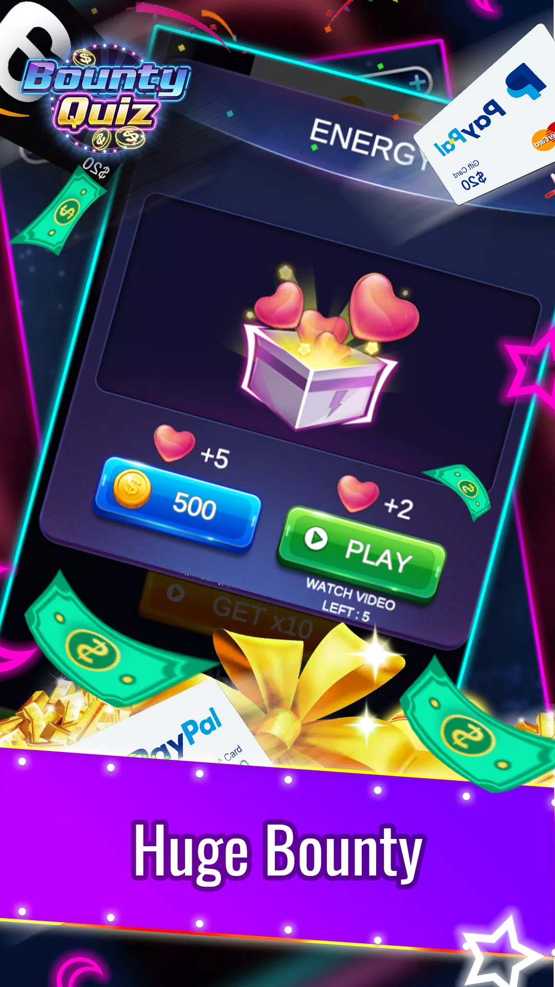 Bounty Quiz Trivia & Quiz Game Screenshot 1