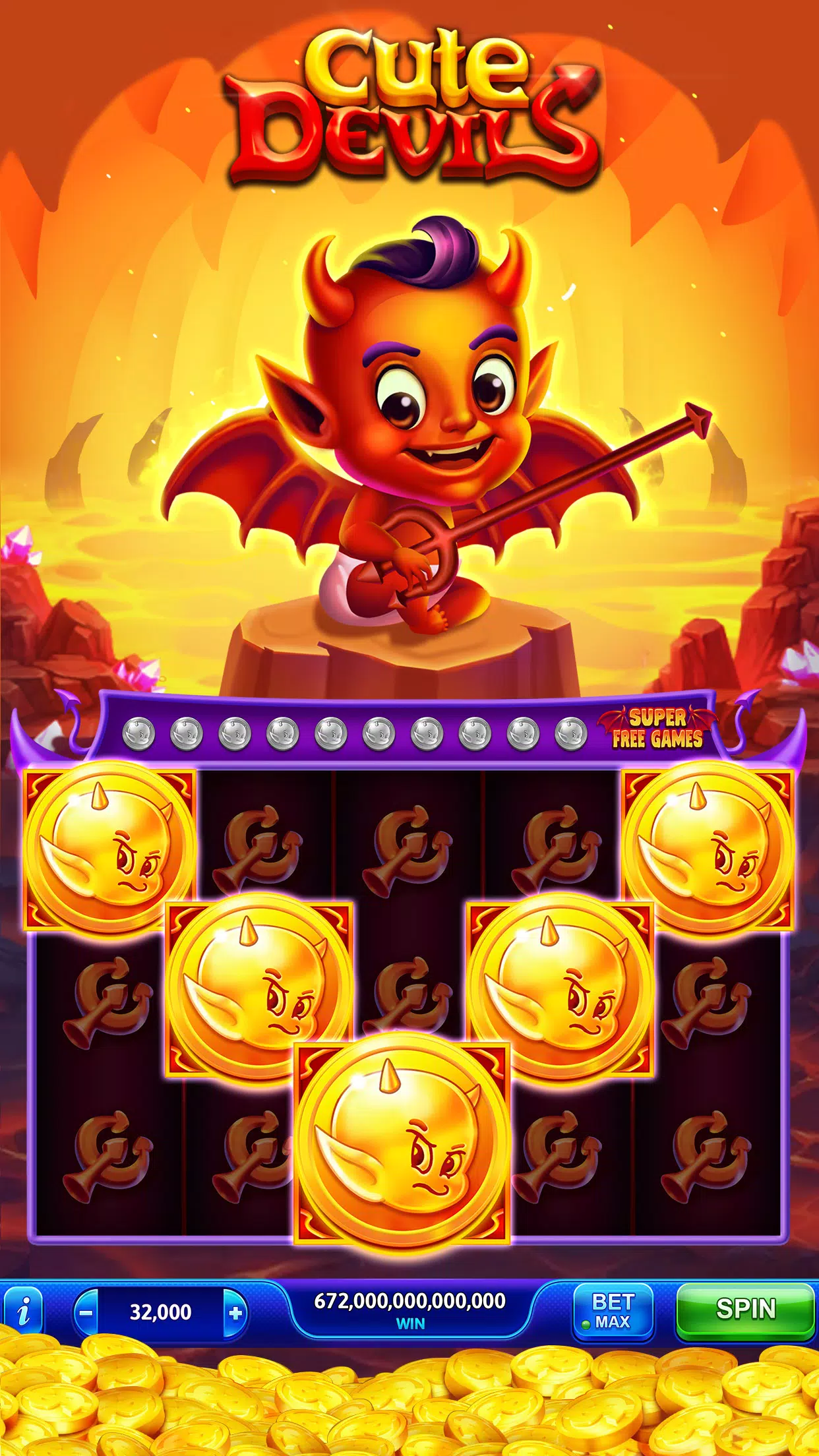 Golden Slots Fever Slot Games Screenshot 1
