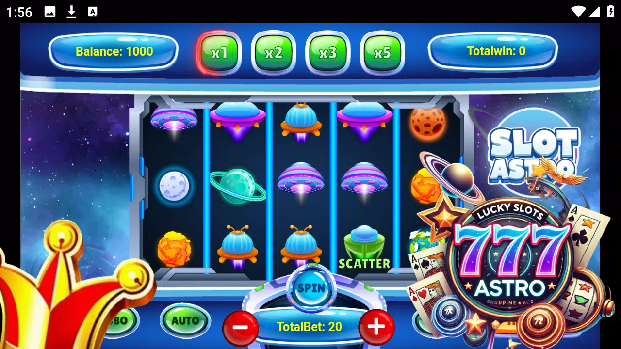 Lucky Slots 777 Astro Screenshot 1