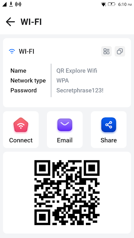 QR Code Reader Barcode Scanner Screenshot 4