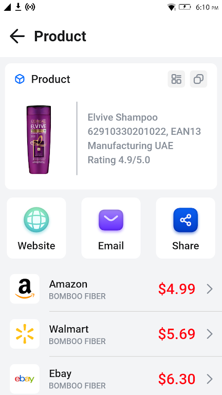 QR Code Reader Barcode Scanner Screenshot 3