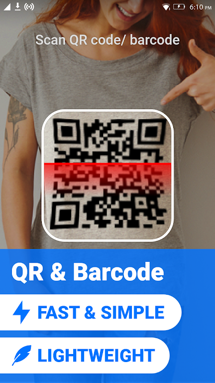 QR Code Reader Barcode Scanner Screenshot 1
