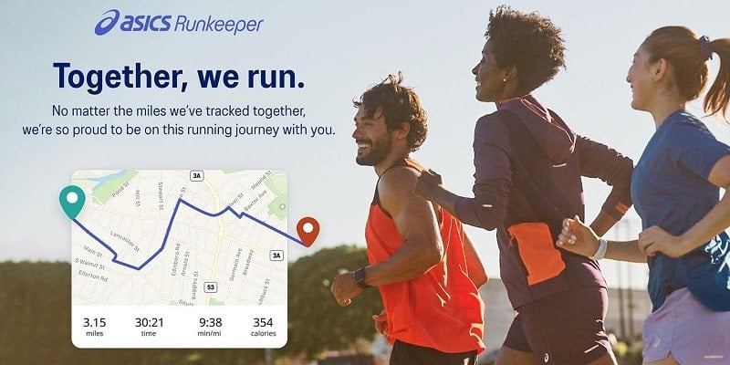 ASICS Runkeeper Screenshot 1 