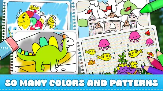 Glitter Joy Kids Color Book Screenshot 3 