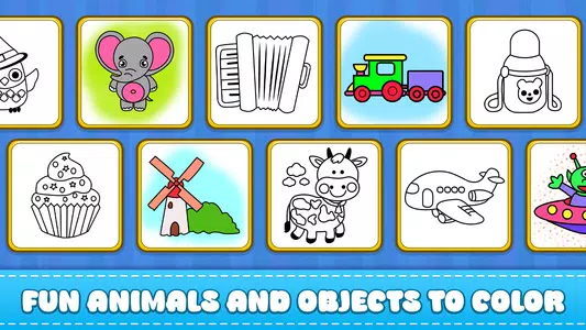 Glitter Joy Kids Color Book Screenshot 2 