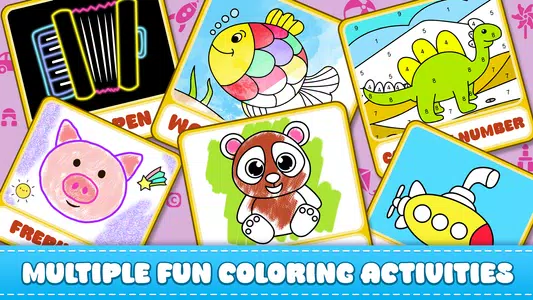 Glitter Joy Kids Color Book Screenshot 1 