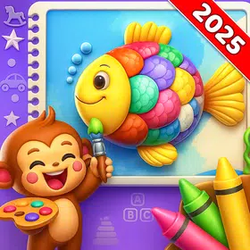 Glitter Joy Kids Color Book APK