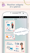 OshareWeather - For cute girls Screenshot 6 