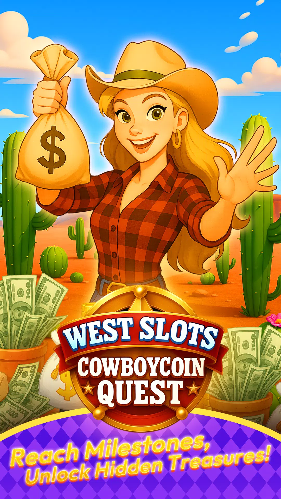 West Slots CowBoy Coin Quest Screenshot 4 