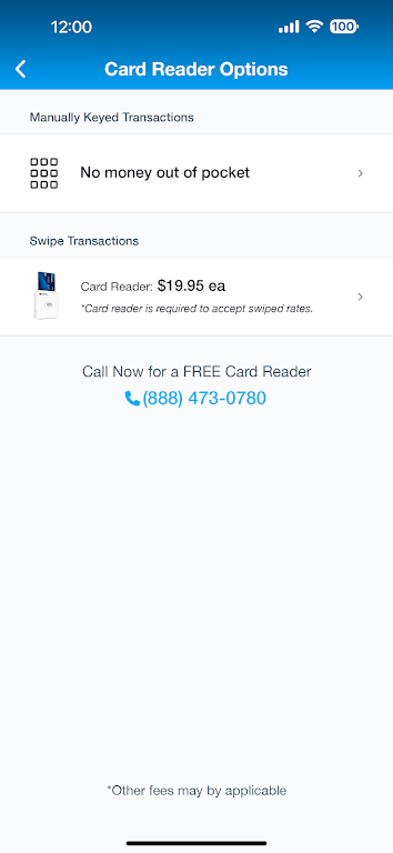 Credit Card Reader Screenshot 3