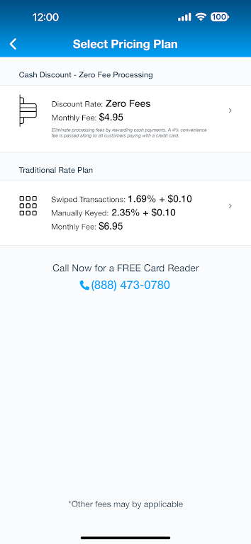 Credit Card Reader Screenshot 2