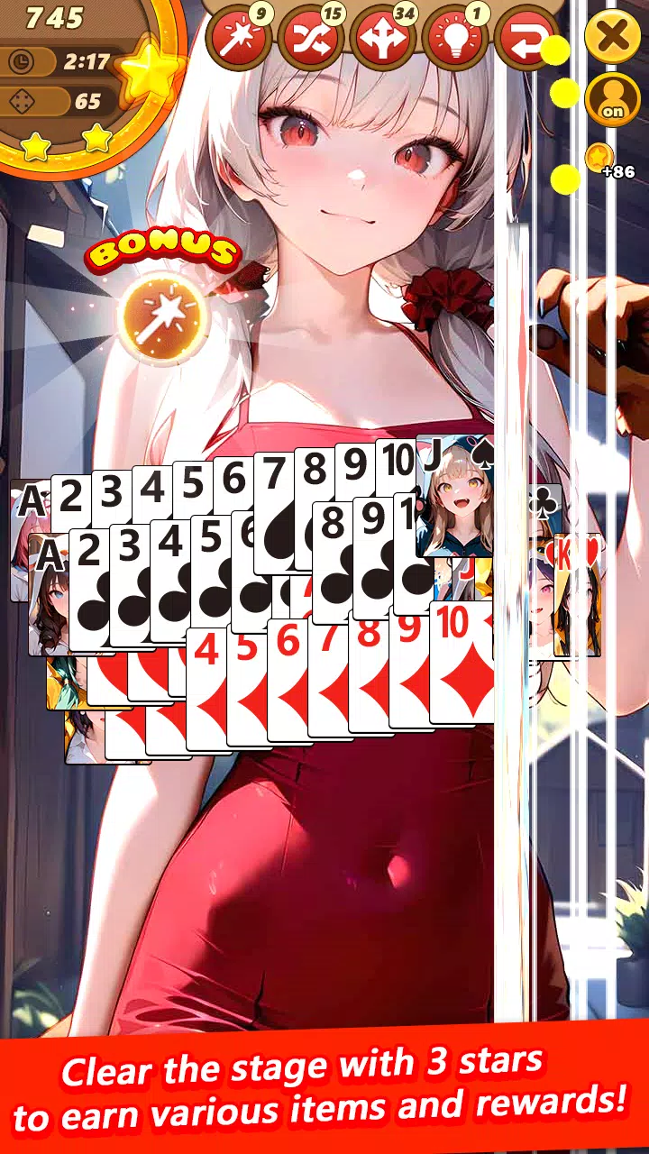 Solitaire Costume Girls Screenshot 4